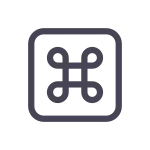 Keyboard Command SVG Icon